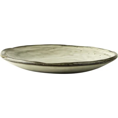 Afbeelding van Organic by Dutch Rose Amsterdam Gebakbord Créme 17 cm