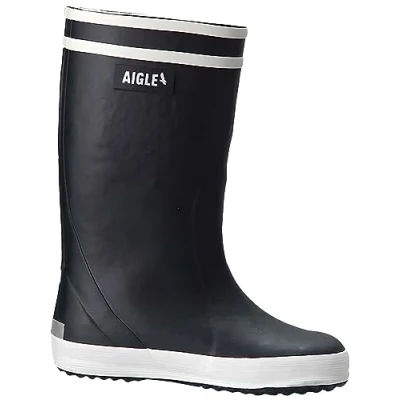 Image de Aigle Mixte Enfant Lolly Pop Fur 2 Botte de Pluie, Marine, 30 EU