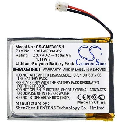 Afbeelding van CS GMF300SH batterijen, 300 mAh, compatibel met [Garmin] Fenix 3, 3 HR vervangt 361 00034 02
