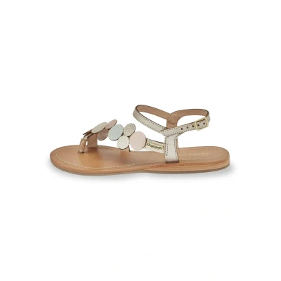 Afbeelding van Les Tropeziennes par M Belarbi Holly Teensandalen, Dames, Maat: 41, Gold Leer