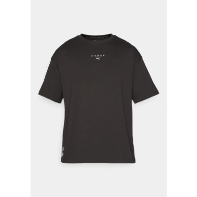 Afbeelding van PUMA x HYROX Lifestyle T shirt voor Heren, Zwart, Maat XS