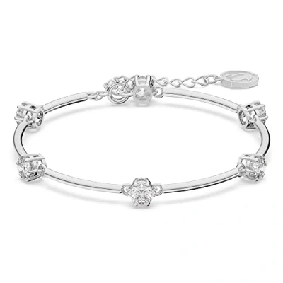 Afbeelding van Swarovski Armband, Dames, Maat: Medium, White