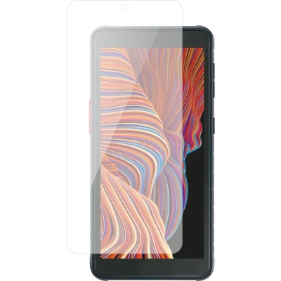 Afbeelding van Bigben Connected, Schermbeschermer Geschikt voor Samsung Galaxy X Cover 5 Flat Anti kras, Transparant