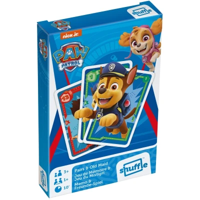 Afbeelding van Shuffle Kaartspel 2 in 1 Paw Patrol Karton 25 delig