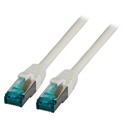Afbeelding van EFB RJ45 patchkabel S/FTP, Cat.6A, LSZH, 0,15m, grijs
