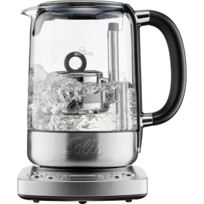 Afbeelding van Solis Tea Kettle Automatic 5518 Waterkoker met temperatuurregeling Theemaker Zilver