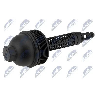 Afbeelding van NTY CCL BM 054 Deksel, oliefilterbehuizing BMW: 3 Saloon, Touring, 5 Saloon