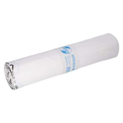 Afbeelding van DEISS LDPE Premium Licht gebruik Vuilniszakken 120 l Transparant PE (polyethyleen) 60 37 Micron 25 Stuks
