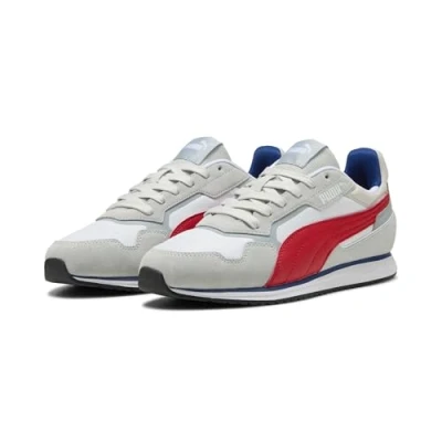 Afbeelding van PUMA Baskets unisexes Softride ST Miler, noir, blanc, gris foncé, 47 EU, Black White Strong Gray, 48.5 EU