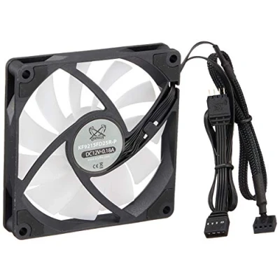 Afbeelding van Scythe PC ventilator Kaze Flex 92 Slim RGB PWM (92 mm, 1 x), ventilator, Zwart