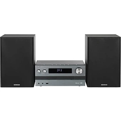 Image de Micro chaîne 2x50w inox brossé avec bluetooth Kenwood M918DABH