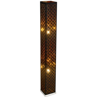 Afbeelding van Globo vloerlamp Clarke nikkel metaal 15229S2