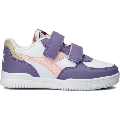 Afbeelding van Diadora Raptor Low Spotted Ps Sneakers Meisjes Paars Maat 35