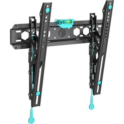 Afbeelding van ONKRON TM5 B tv muurbeugel, kantelbaar, voor 32 70 inch tot 60 kg, platte Ultra Slim max 400 x cm, VESA houder, televisiemuur/universele zwart