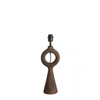 Afbeelding van Light &amp; Living Lampvoet SABULI 12x16x39cm Bruin