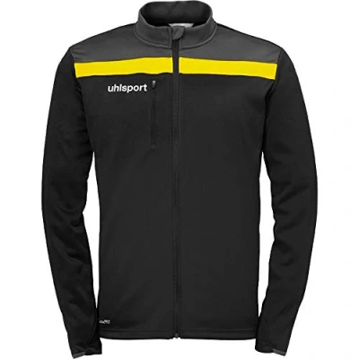 Afbeelding van Uhlsport Offense 23 Polyestervest Heren Zwart / Antraciet Limoen Maat: M