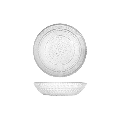 Afbeelding van H&amp;h Set van 6 transparante Venus glazen borden cm21 achtergrond