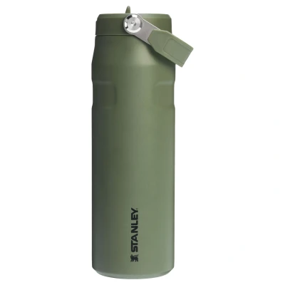 Afbeelding van Stanley PMI The Iceflow Bottle Flip Straw 2.0 Thermosfles 700 Ml Dried Pine Groen Drinkflessen