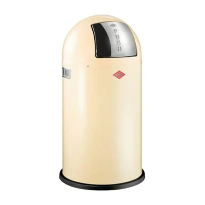 Afbeelding van Afvalbak Wesco Pushboy, amandel