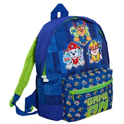 Afbeelding van Paw Patrol Game on Kinderrugzak met grote zak Chase Marshall Rubble School Nursery Holiday Lunch Book Bag Rugzak,