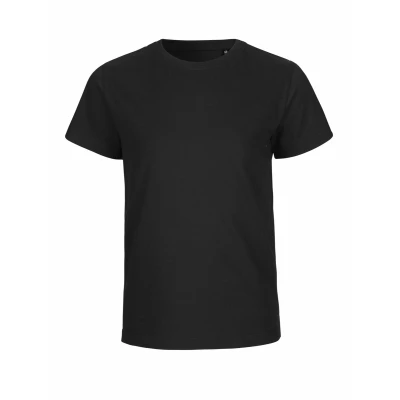 Afbeelding van Neutral Tiger Cotton Kids T Shirt NET30001K Black