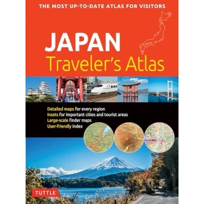 Afbeelding van Japan Traveler&#039;s Atlas