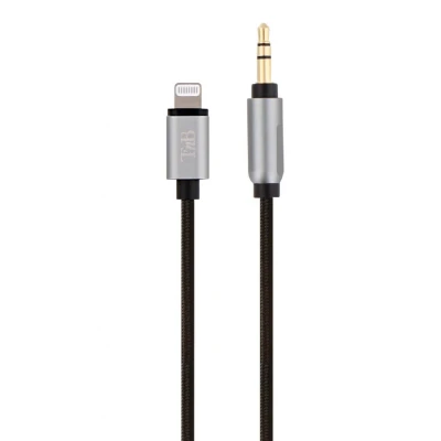 Afbeelding van Kabel Lightning naar jack 3,5 mm nylon T&#039;nB