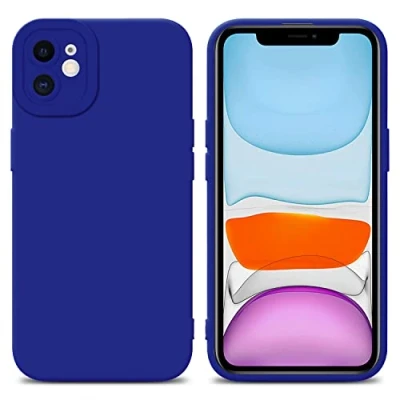 Afbeelding van Cadorabo Hoesje geschikt voor Apple iPhone 11 in Fluid BLAUW Beschermhoes gemaakt van flexibel TPU silicone Cover Case