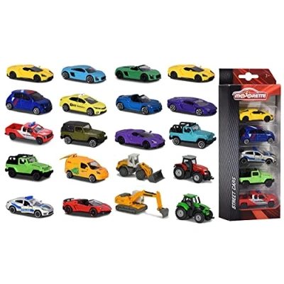 Afbeelding van Majorette Street Cars Auto&#039;s, 5st.