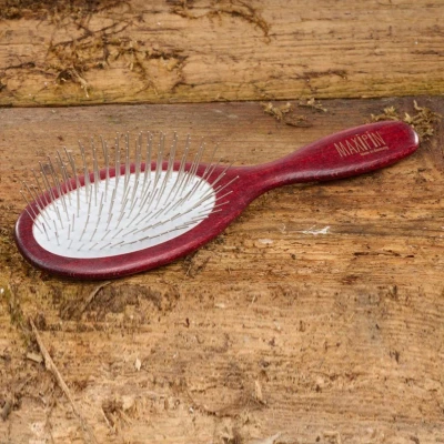 Afbeelding van Mars Coat King Maxipin Advanced Hondenborstel met Beukenhouten Handvat