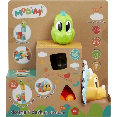 Afbeelding van Modimi Dino set Speelfiguur Educatief Baby Speelgoed Voor Kinderen Vanaf 3 Maanden