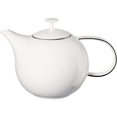 Afbeelding van ASA SELECTION A Table Ligne Noire Theepot met roestvrijstalen zeef 1,50 L / h: 16 cm