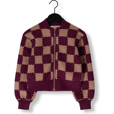 Afbeelding van Vingino Maniek Meisjes Vest Maat 128 Magic purple
