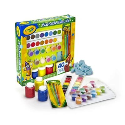 Afbeelding van Crayola Hobbypakket Set Wasbare Verf 40 Stuks Voor Kinderen