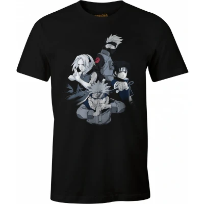 Afbeelding van Naruto Team Black T Shirt XL
