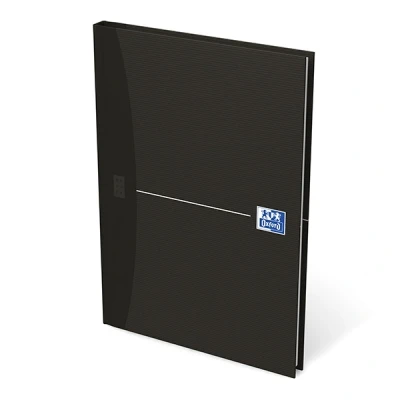 Image de Oxford Carnet de notes &#039;Smart Black&#039;, relié, A5, ligné