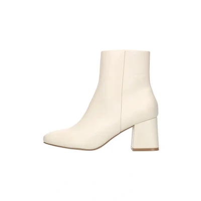 Afbeelding van sacha MIT Blockabsatz Korte laarzen, Dames, Maat: 36, Off white Kunststof