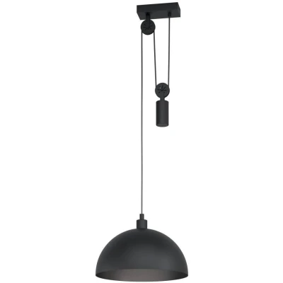 Afbeelding van EGLO Winkworth Hanglamp E27 Ø 38 cm Zwart
