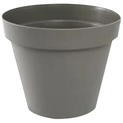 Afbeelding van Bloempot Toscane kunststof taupe D30 x H26 cm 10 liter Bloempotten/plantenpotten