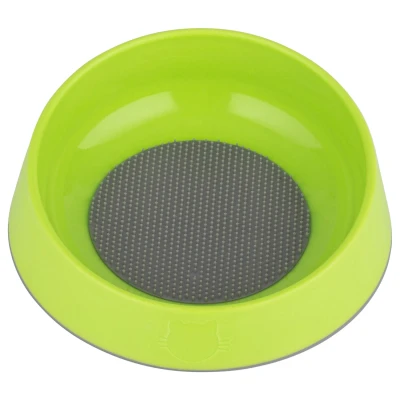 Afbeelding van Lickimat Oh Bowl Hairball Prevention Oral Health Kattenvoerbak Groen