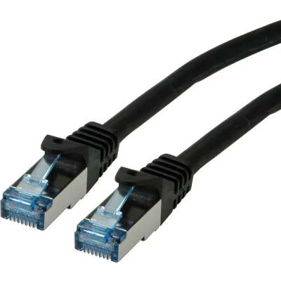 Afbeelding van ROLINE Patchkabel Cat.6A S/FTP (PiMF), Component Level, LSOH, zwart, 20 m