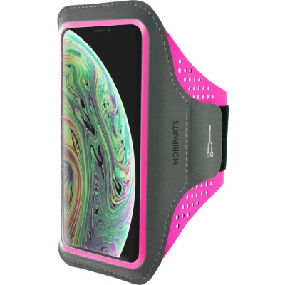 Afbeelding van Mobiparts Comfort Fit Sport Armband Apple iPhone X/XS Neon Pink