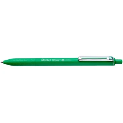 Afbeelding van pentel Balpen bx470 izee m groen 12 stuks