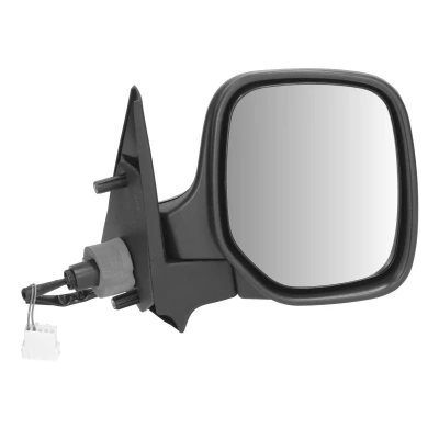 Afbeelding van Buitenspiegel Tyc 305 0113 rechts Zwart Instellen: kabel, Bol vormig, Te verwarmen CITROËN: Berlingo / First I