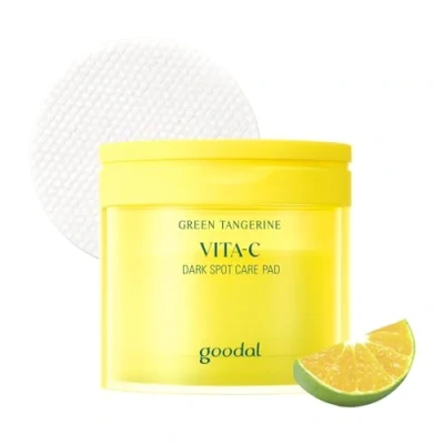 Afbeelding van Goodal Green Tangerine VITA C Dark Spot Care Pad 70ea (23AD)