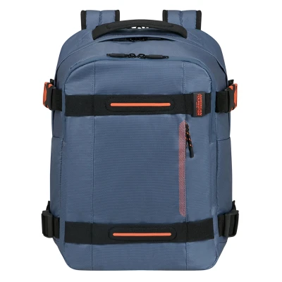 Afbeelding van American Tourister rugzak Urban Track laptop 15,6 COATED Navy/orange 29 l