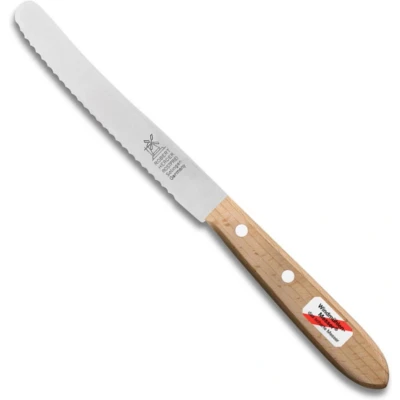 Afbeelding van Robert Herder Tafelmes met kartel RVS Roodbeuken 12.5 cm