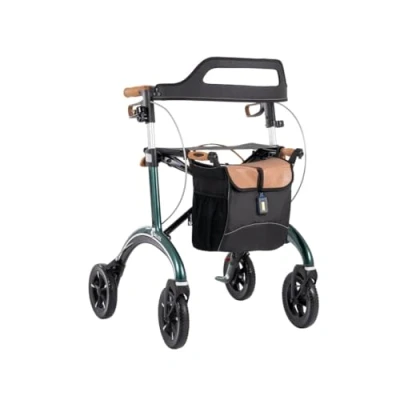 Afbeelding van Rollator Saljol Carbon, M, British Racing Green