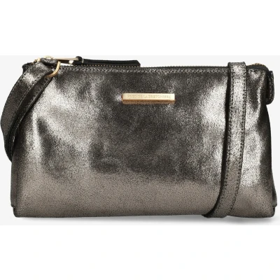 Afbeelding van Fred De La Bretoniere Crossbody Bag Frb0486 Gun Metal Grey Maat ONESIZE