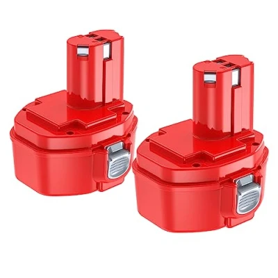 Afbeelding van Set van 2 reservebatterijen 14,4 V 5,0 Ah voor Makita PA14 1420 1422 1433 1434 1435 1435F 193060 0 192600 1 193062 6 193101